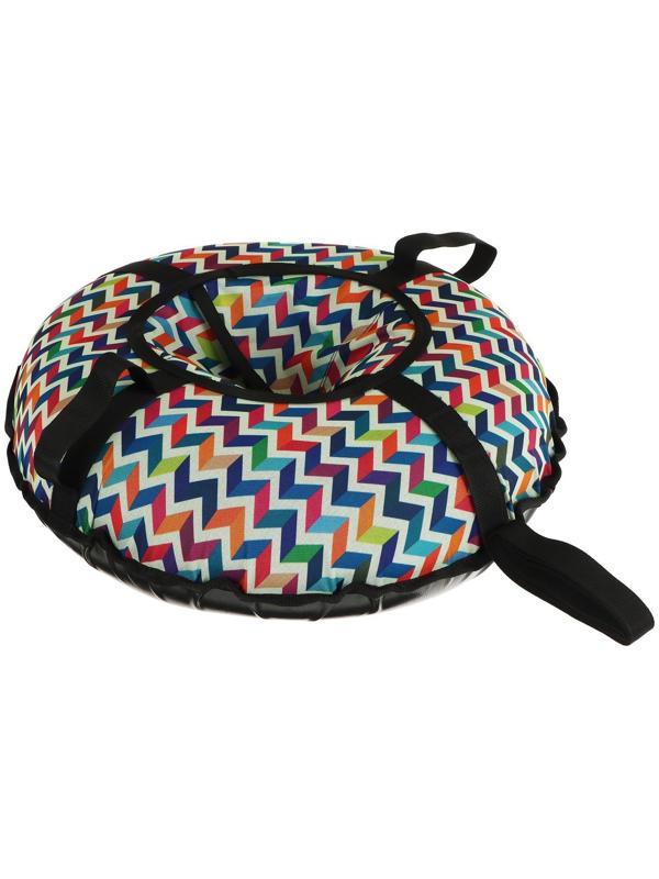 Тюбинг-ватрушка, диаметр чехла 60 см, тент/оксфорд, цвета микс