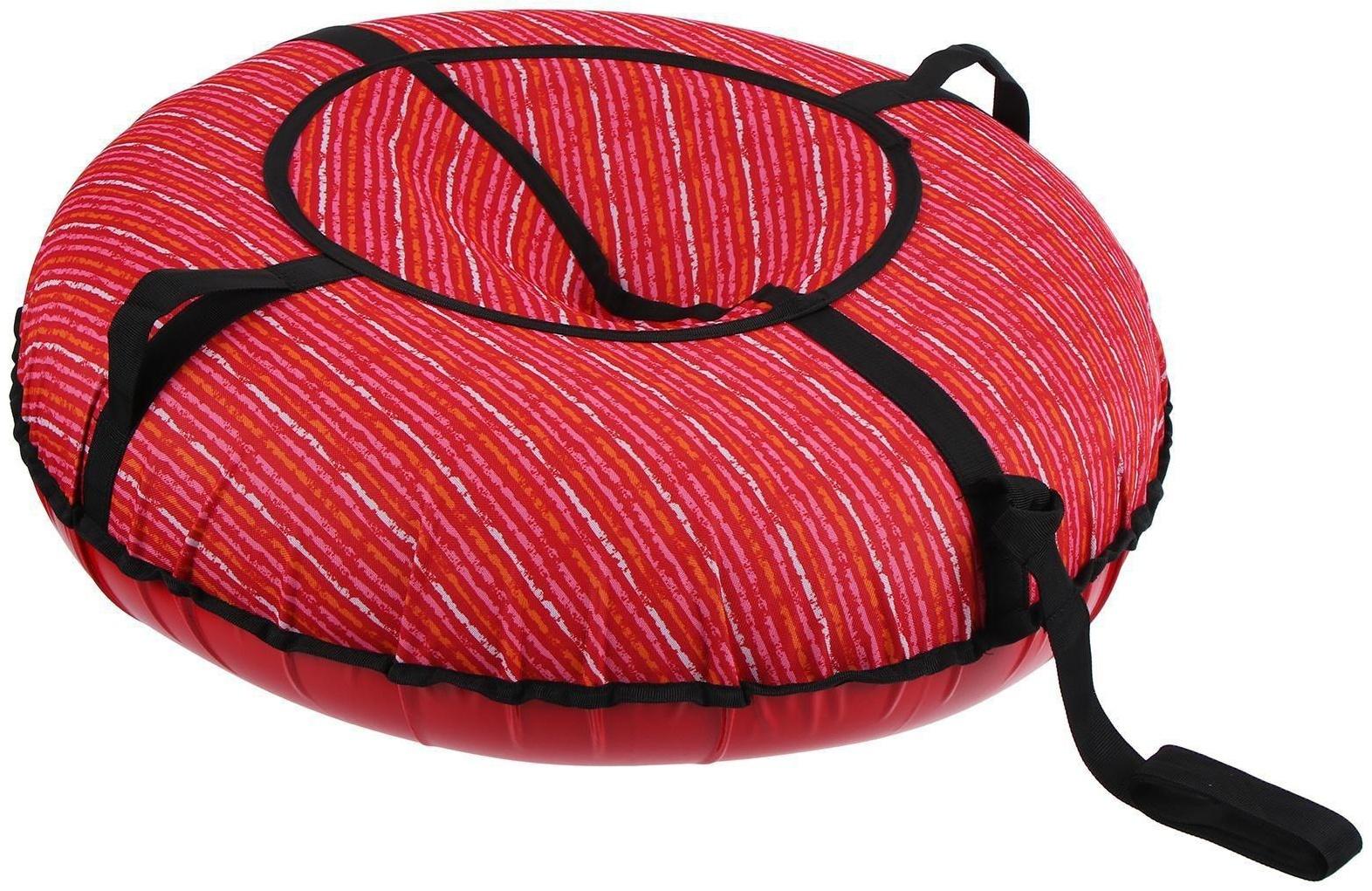 Тюбинг-ватрушка, диаметр чехла 80 см, тент/оксфорд, цвета микс