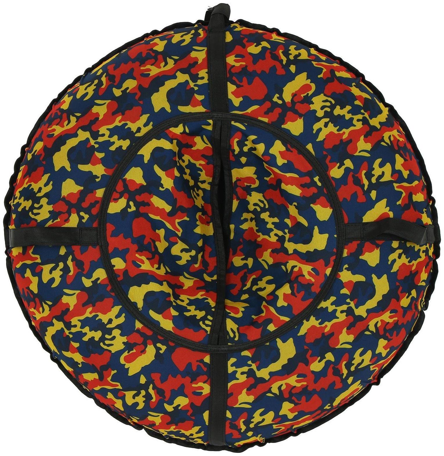 Тюбинг-ватрушка, диаметр чехла 80 см, тент/оксфорд, цвета микс