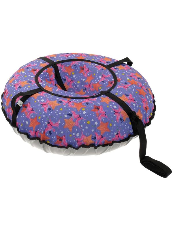 Тюбинг-ватрушка, диаметр чехла 80 см, тент/оксфорд, цвета микс