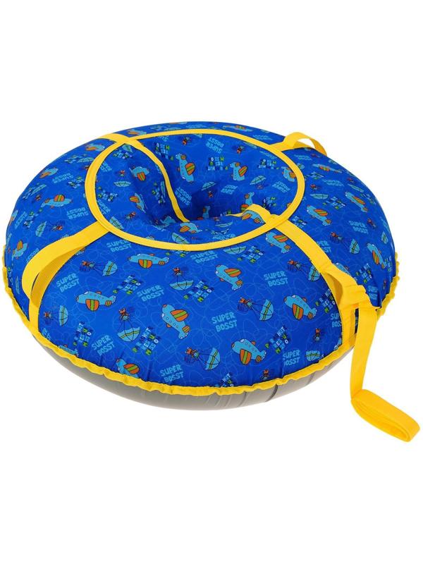 Тюбинг-ватрушка, диаметр чехла 80 см, тент/оксфорд, цвета микс