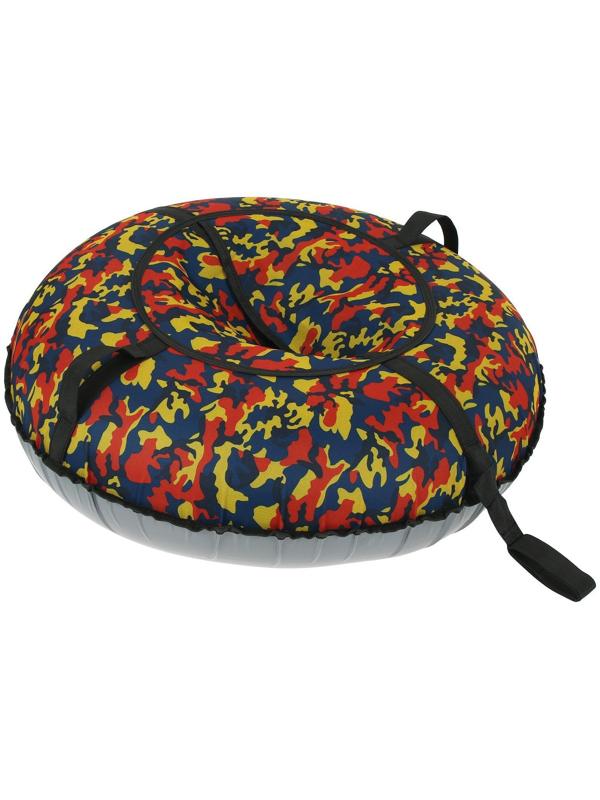 Тюбинг-ватрушка, диаметр чехла 80 см, тент/оксфорд, цвета микс