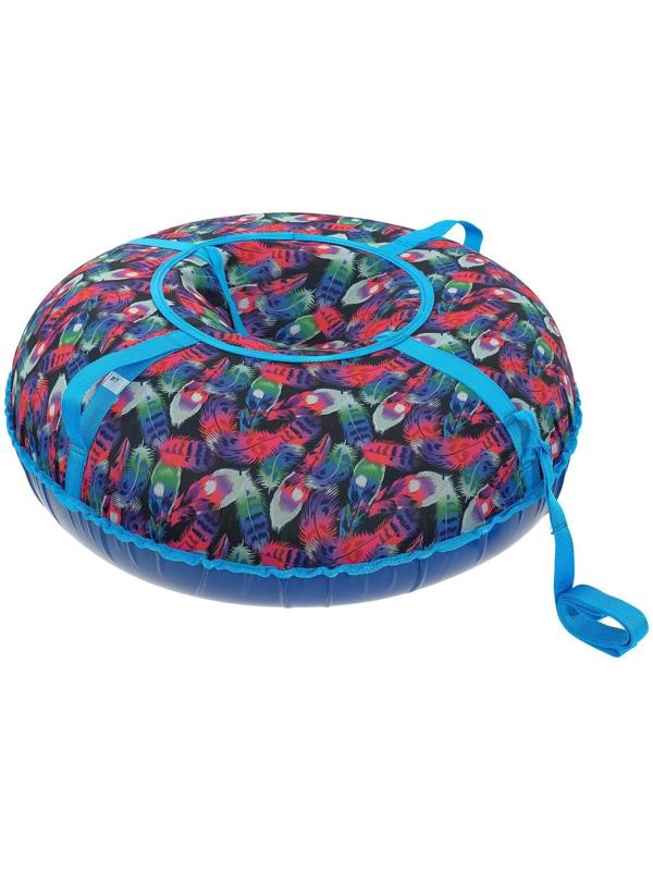 Тюбинг-ватрушка, диаметр чехла 80 см, тент/оксфорд, цвета микс