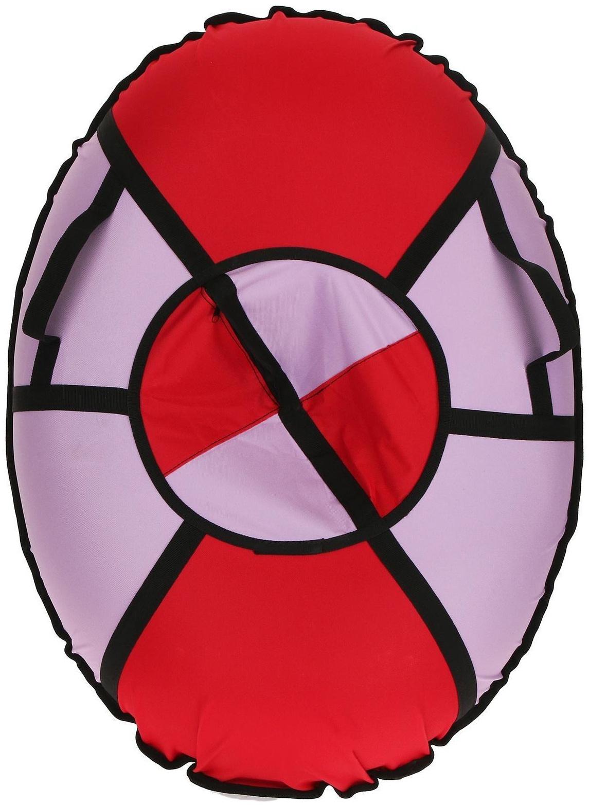 Тюбинг-ватрушка «Овал», размер чехла 100 х 70 см, тент/оксфорд, цвета микс