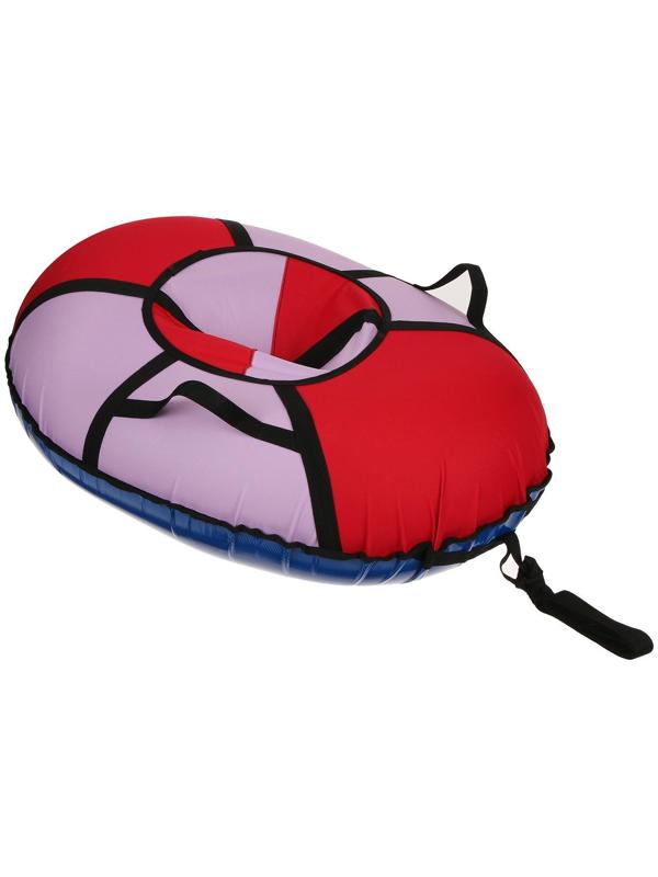 Тюбинг-ватрушка «Овал», размер чехла 100 х 70 см, тент/оксфорд, цвета микс