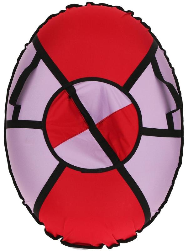 Тюбинг-ватрушка «Овал», размер чехла 100 х 70 см, тент/оксфорд, цвета микс