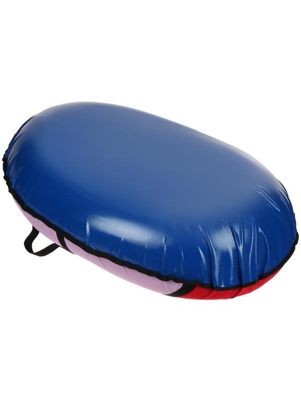 Тюбинг-ватрушка «Овал», размер чехла 100 х 70 см, тент/оксфорд, цвета микс