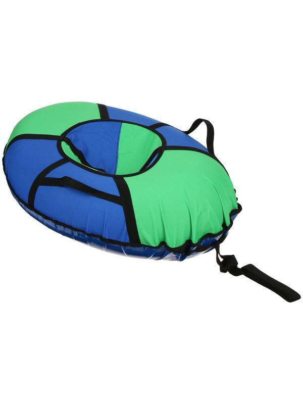 Тюбинг-ватрушка «Овал», размер чехла 100 х 70 см, тент/оксфорд, цвета микс