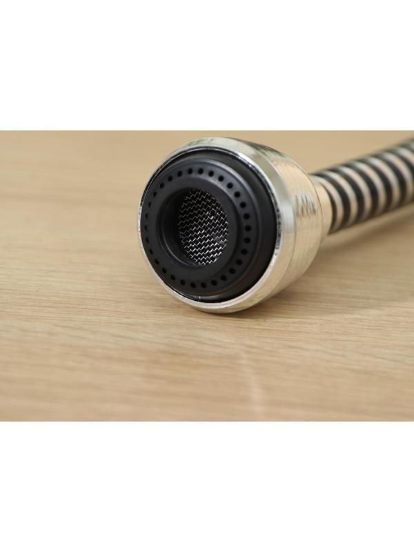 Поворотная насадка на кран «Флекс Фикс», d=1,5 см, с изменяемым углом наклона и интенсивностью струи, с сеткой