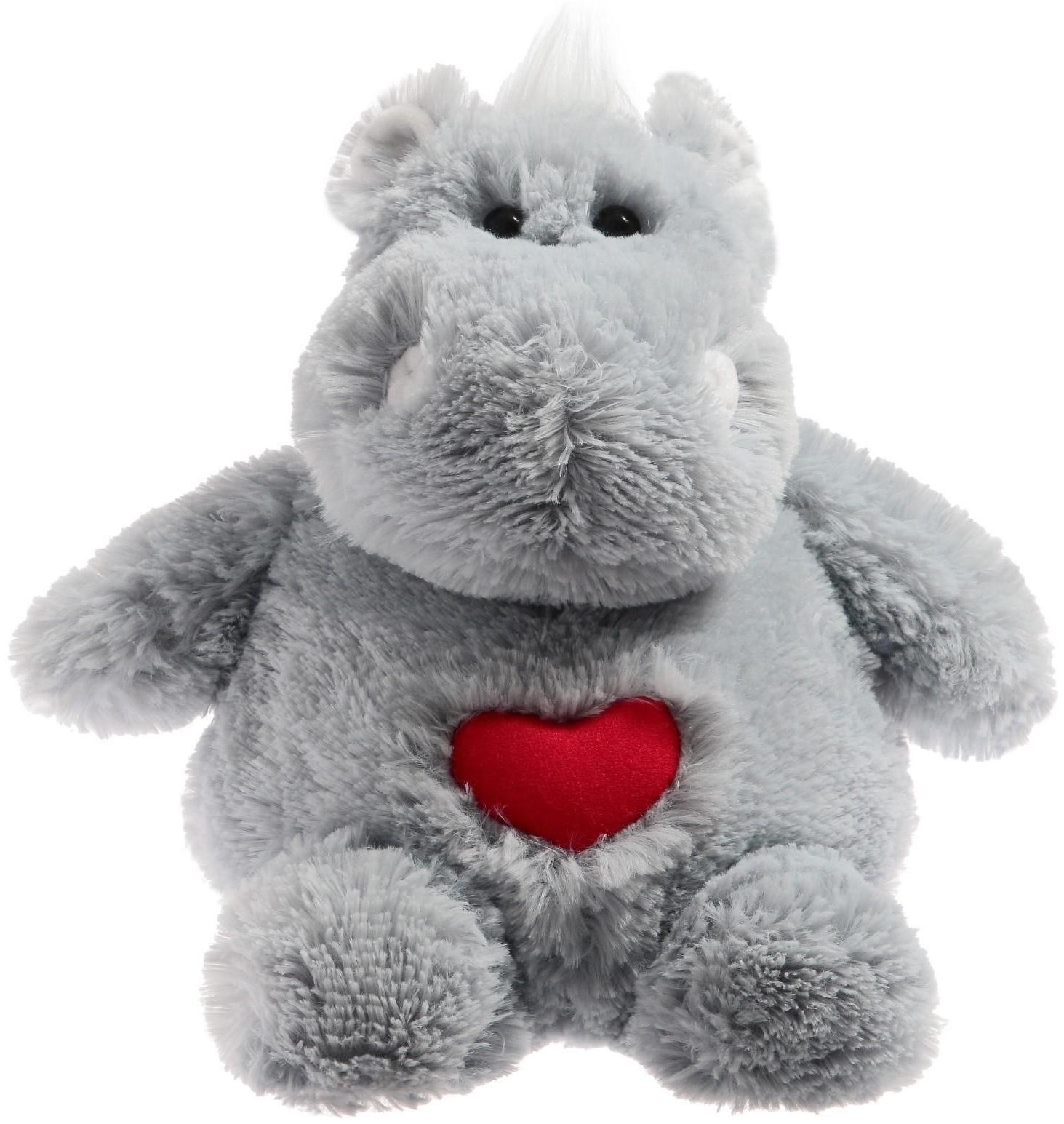 Мягкая игрушка «Бегемот» маленький МИКС