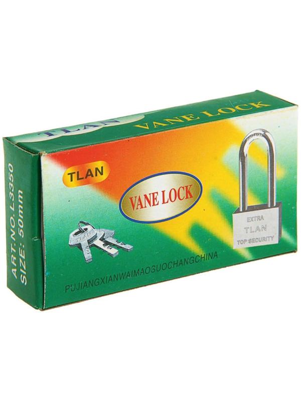 Замок навесной, тип 6, 6х50 мм, длинная дужка