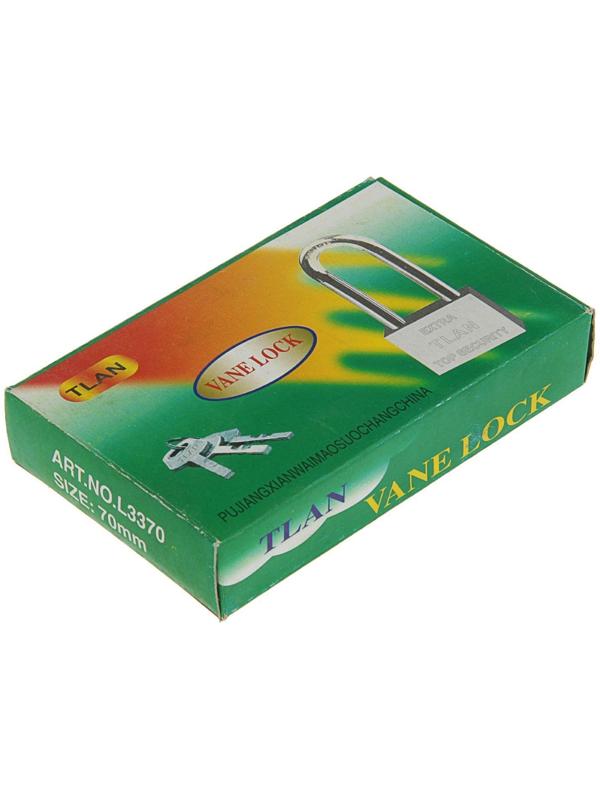 Замок навесной, тип 6, 7х70 мм, длинная дужка