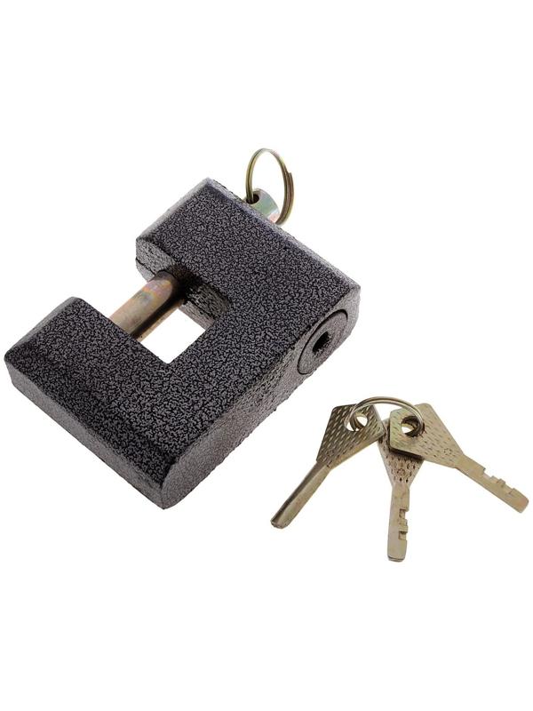 Замок навесной, тип 12, 80 мм, коричневый