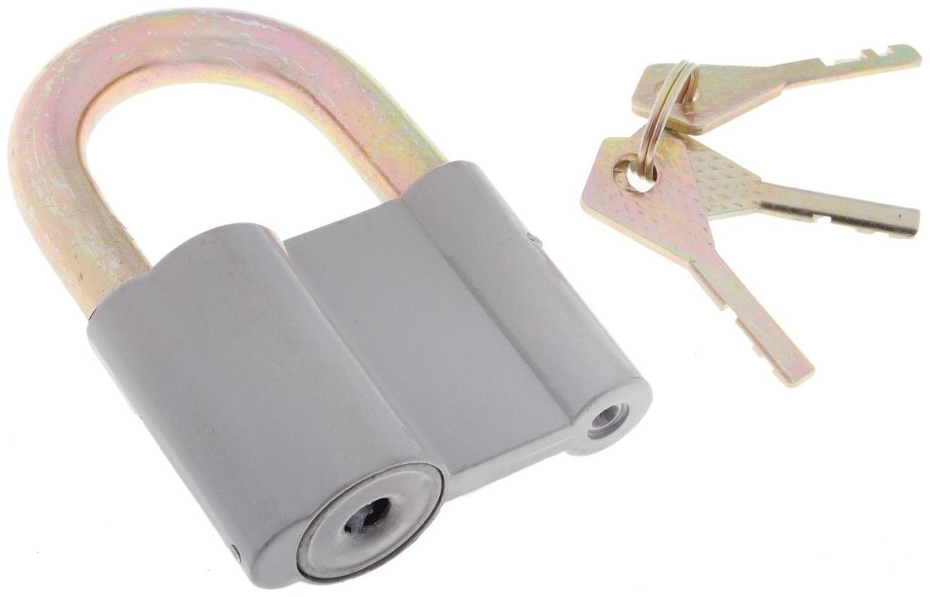 Замок навесной, 60х90 мм, 3 ключа