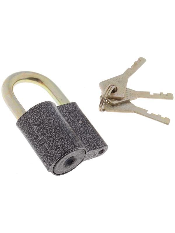 Замок навесной, 43х70 мм, 3 ключа