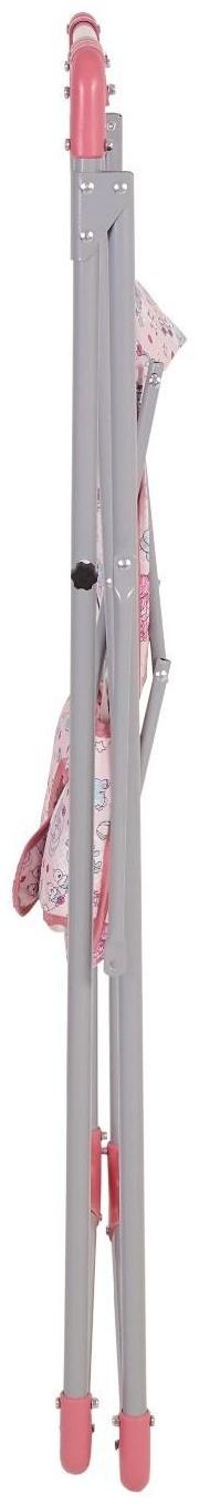 Качели детские напольные «Чарли», цвет розовый