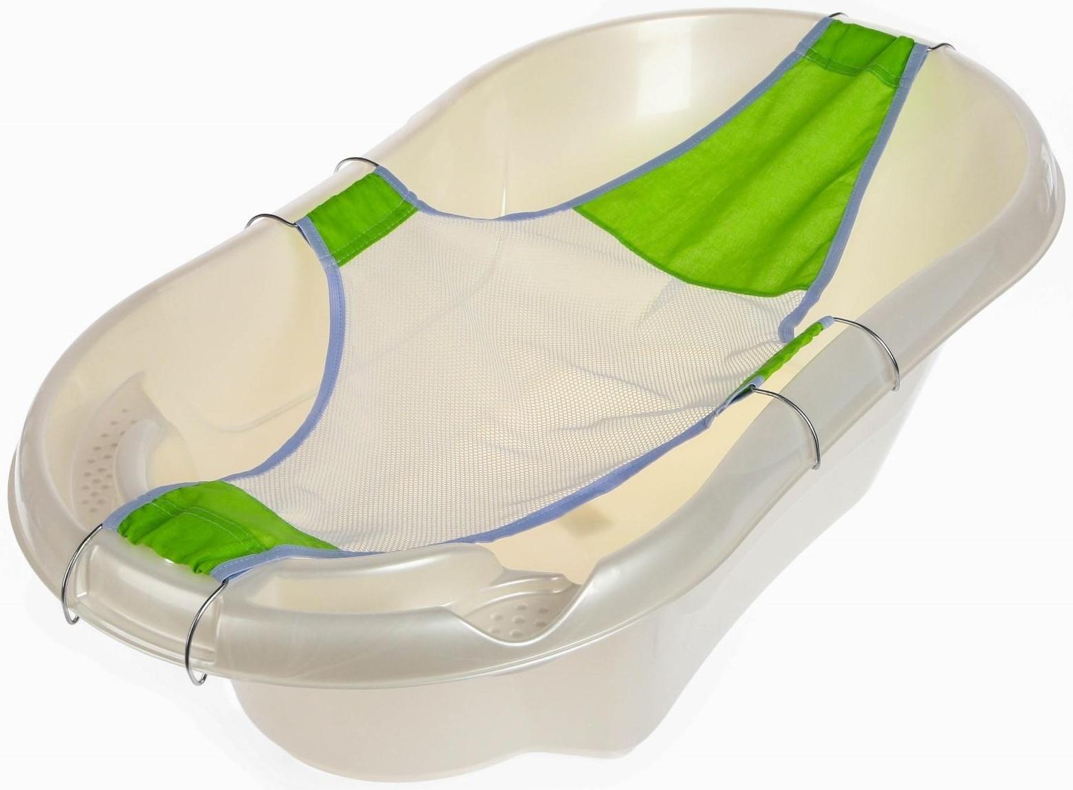 Гамак для купания новорожденных, сетка для ванночки детской, 94х56см, цвет МИКС