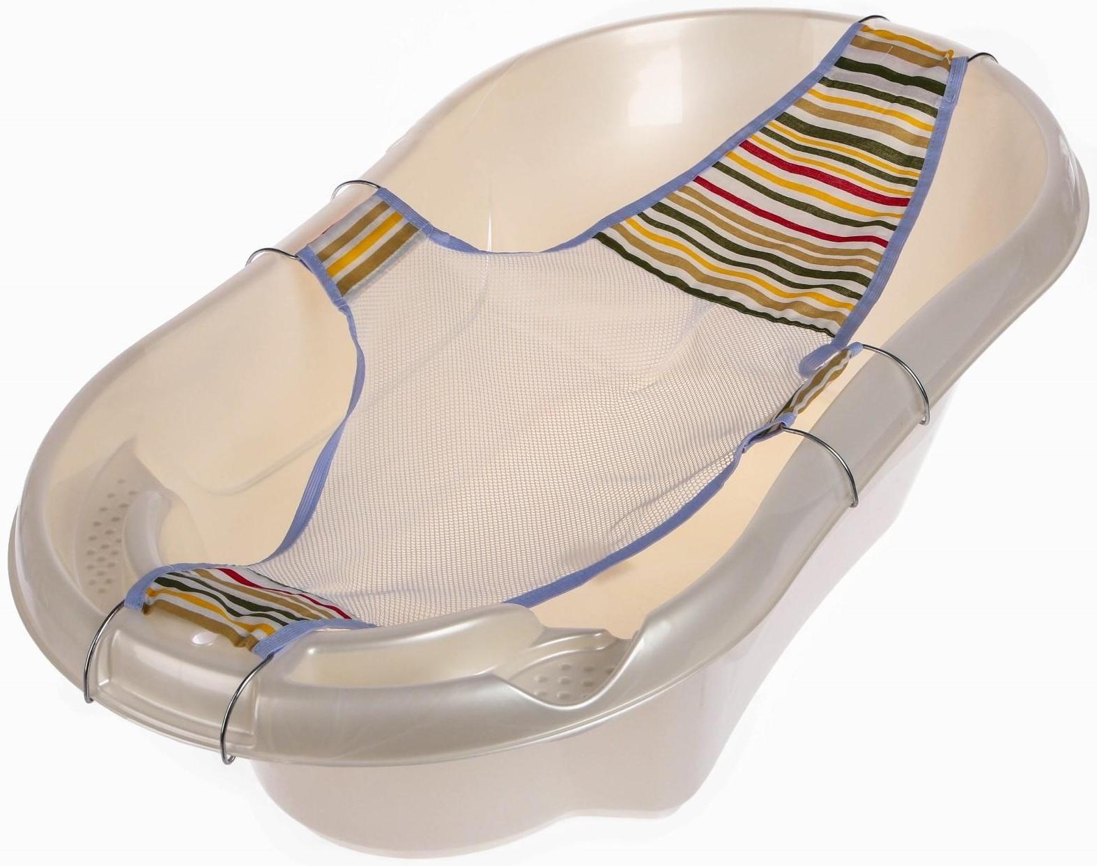 Гамак для купания новорожденных, сетка для ванночки детской, 94х56см, цвет МИКС