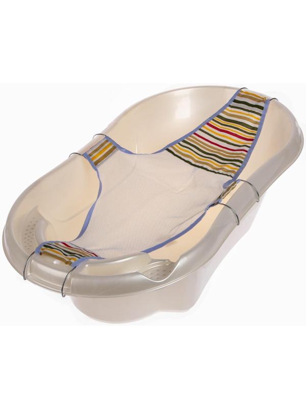 Гамак для купания новорожденных, сетка для ванночки детской, 94х56см, цвет МИКС