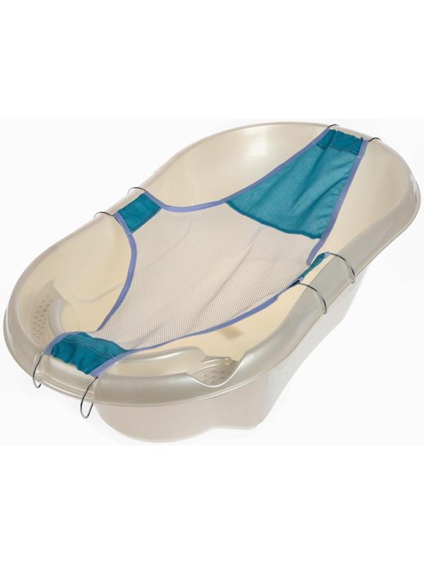 Гамак для купания новорожденных, сетка для ванночки детской, 94х56см, цвет МИКС
