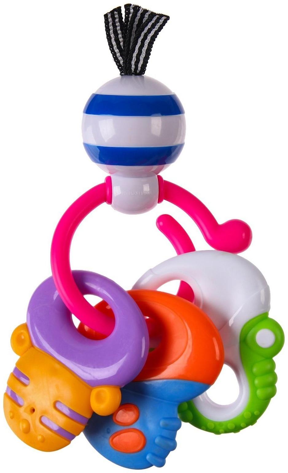 Погремушка-прорезыватель «Ключики»