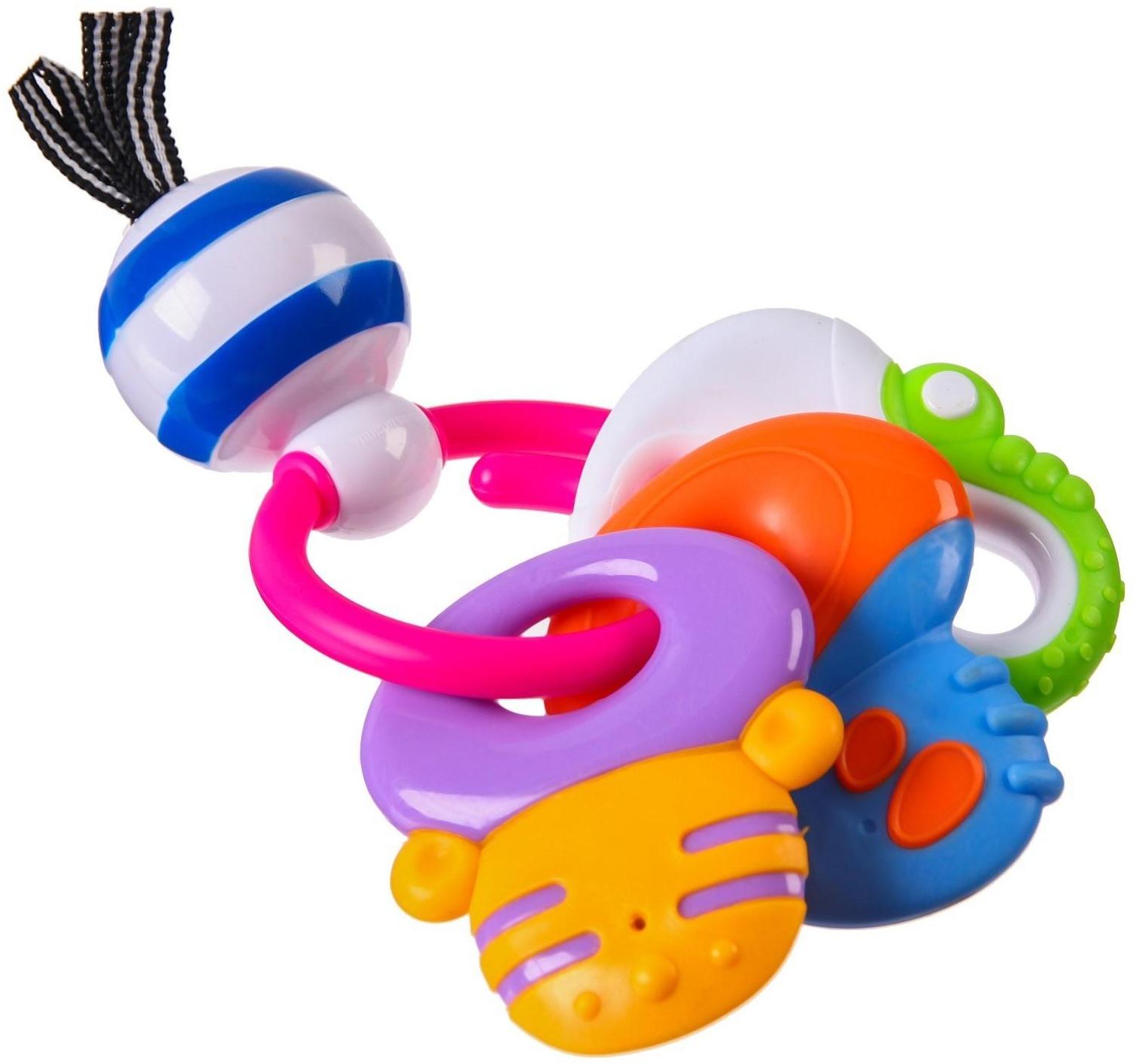 Погремушка-прорезыватель «Ключики»