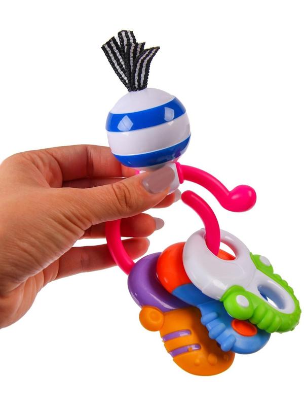 Погремушка-прорезыватель «Ключики»