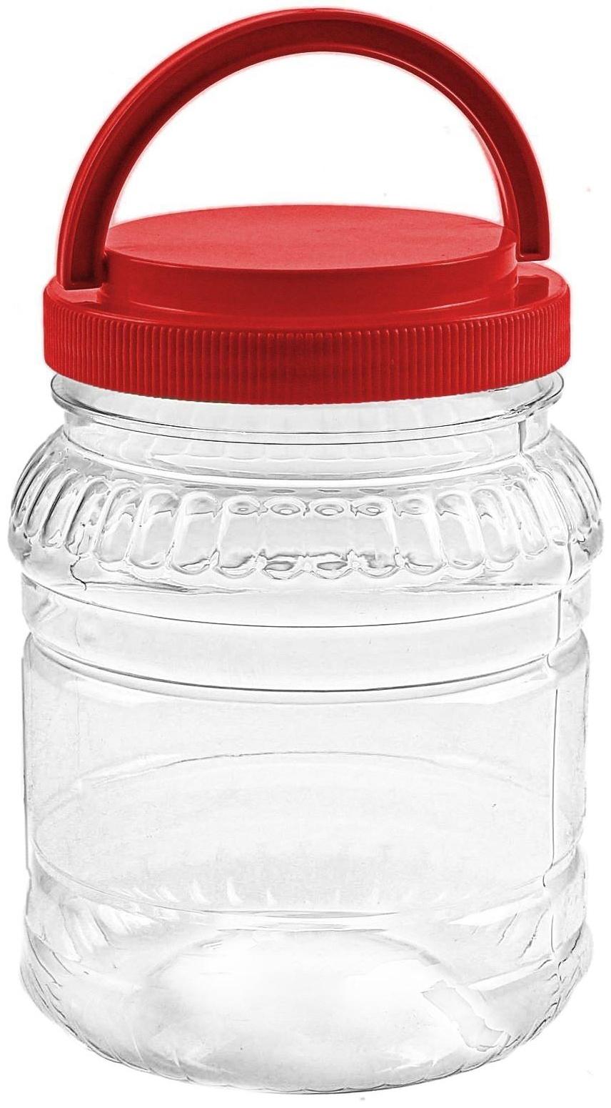 Банка, 1,5 л, цвет МИКС