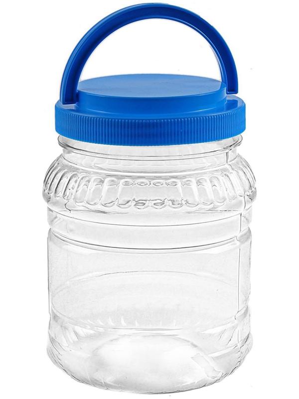 Банка, 1,5 л, цвет МИКС