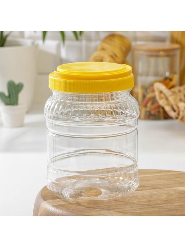 Банка, 1,5 л, цвет МИКС