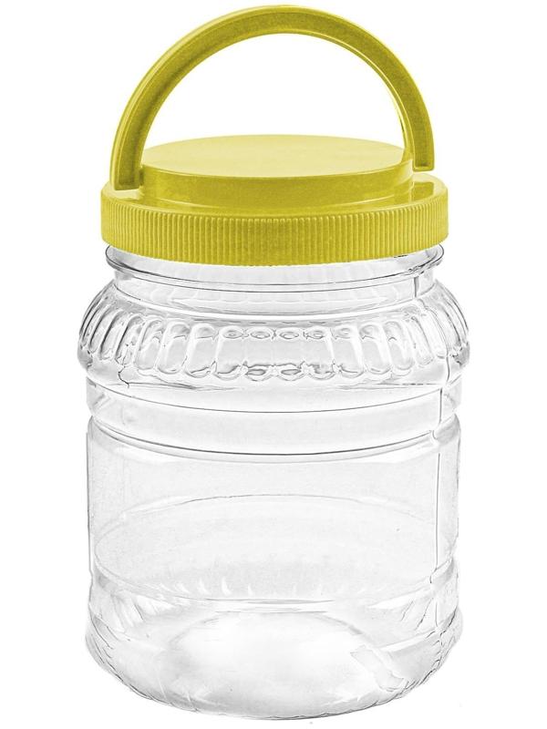 Банка, 1,5 л, цвет МИКС