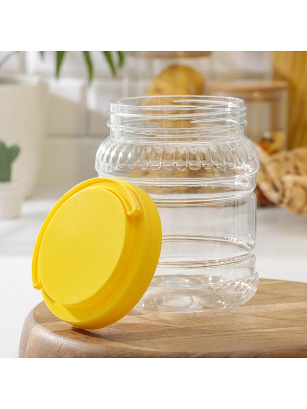 Банка, 1,5 л, цвет МИКС