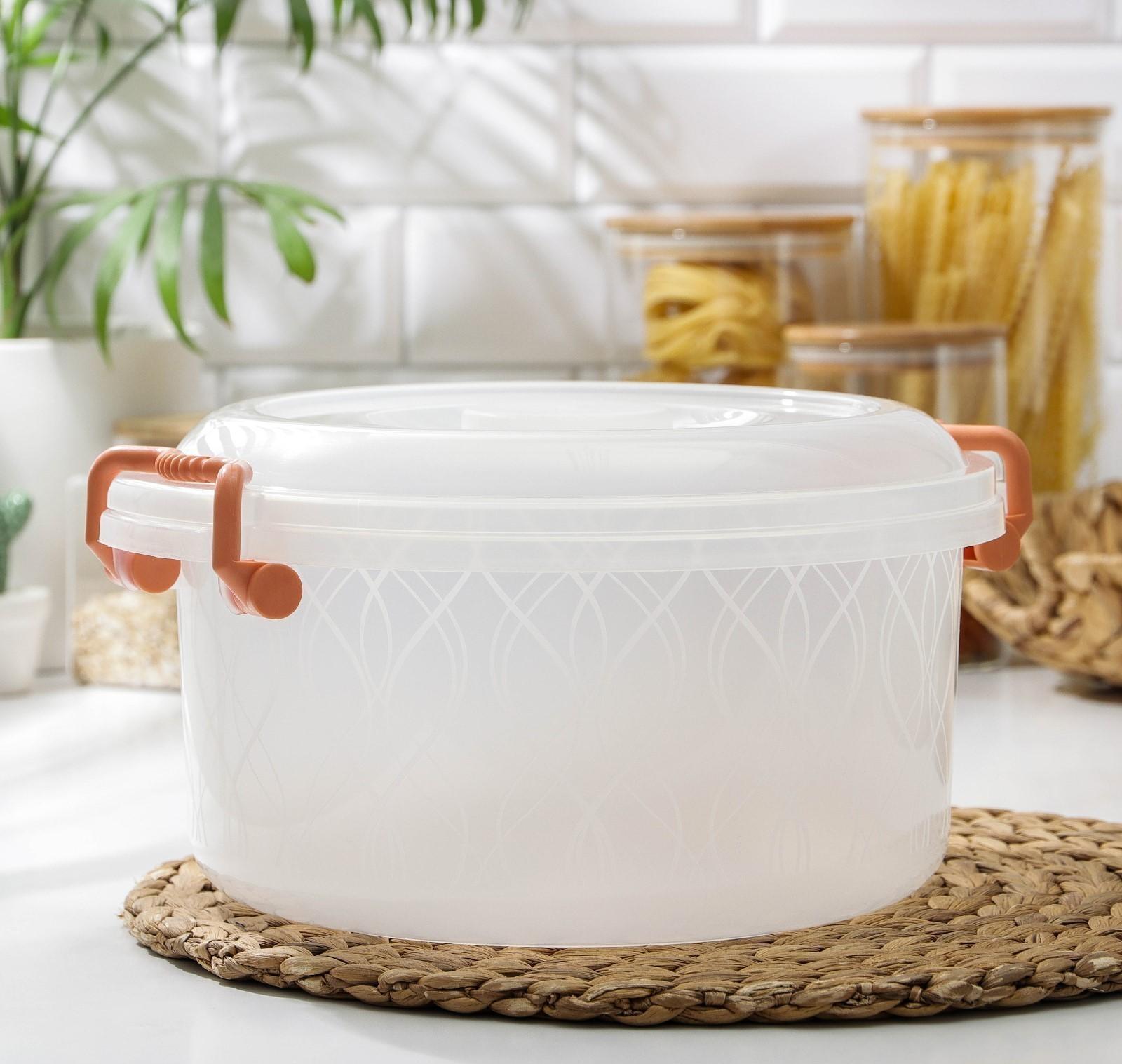 Контейнер пищевой, 5 л, цвет МИКС