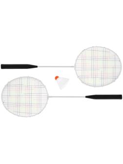 Набор для бадминтона ONLYTOP: 2 ракетки, волан, в сетке