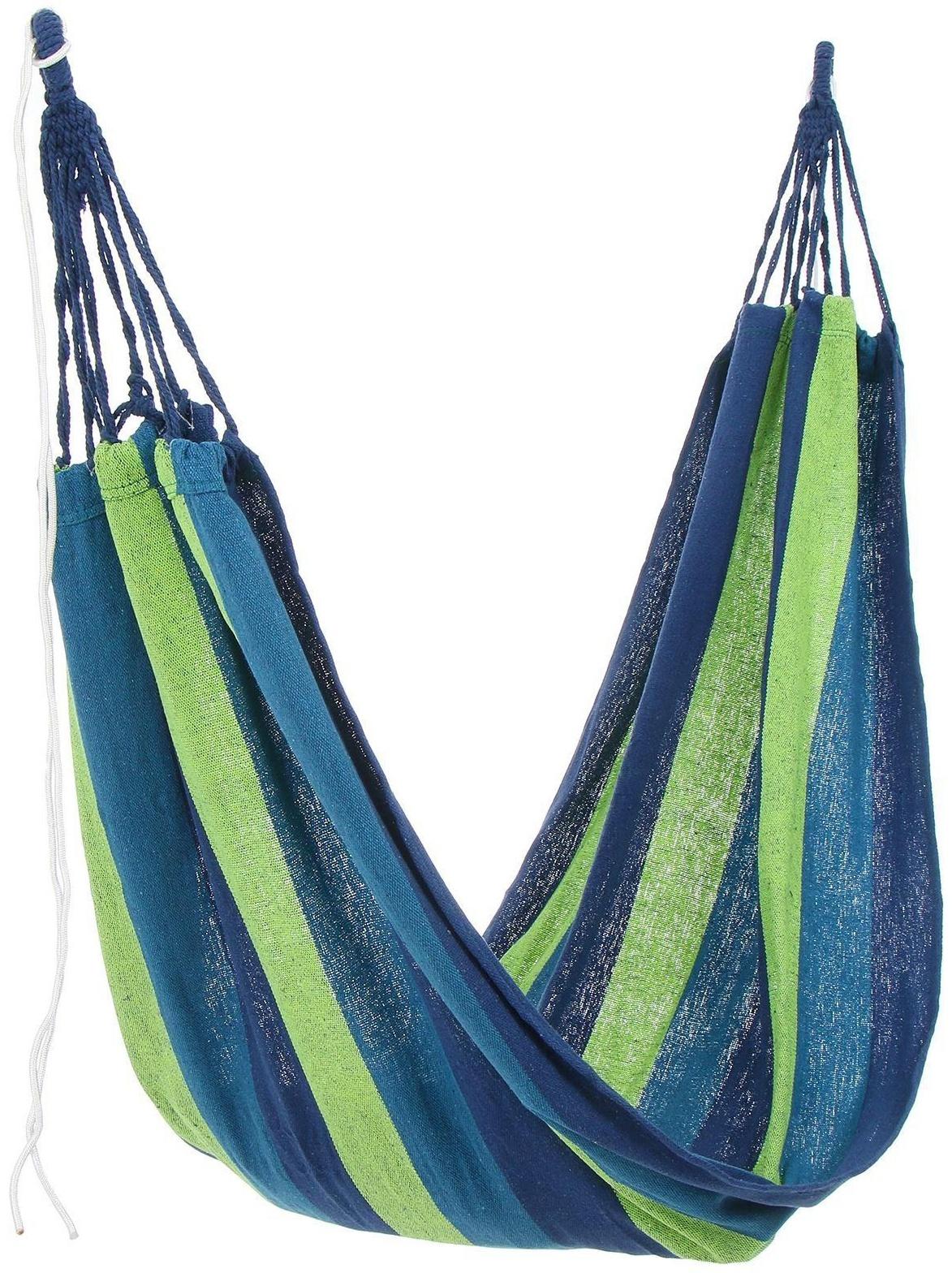 Гамак 200 × 80 см, хлопок, цвета МИКС