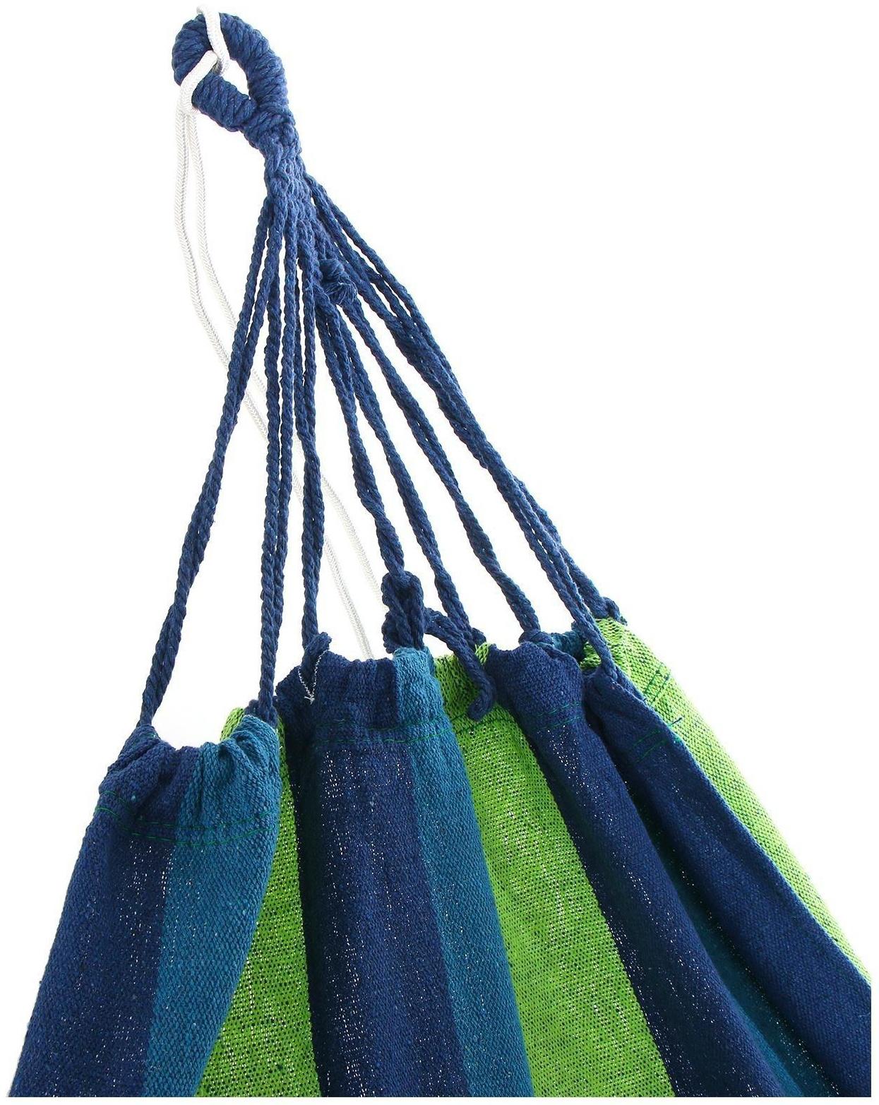 Гамак 200 × 80 см, хлопок, цвета МИКС