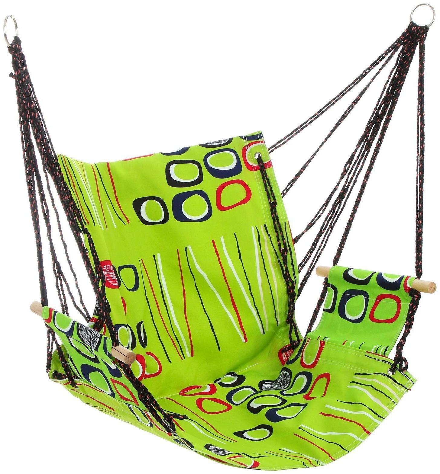 Гамак-кресло подвесное, цвета микс