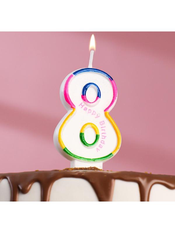 Свеча восковая для торта 