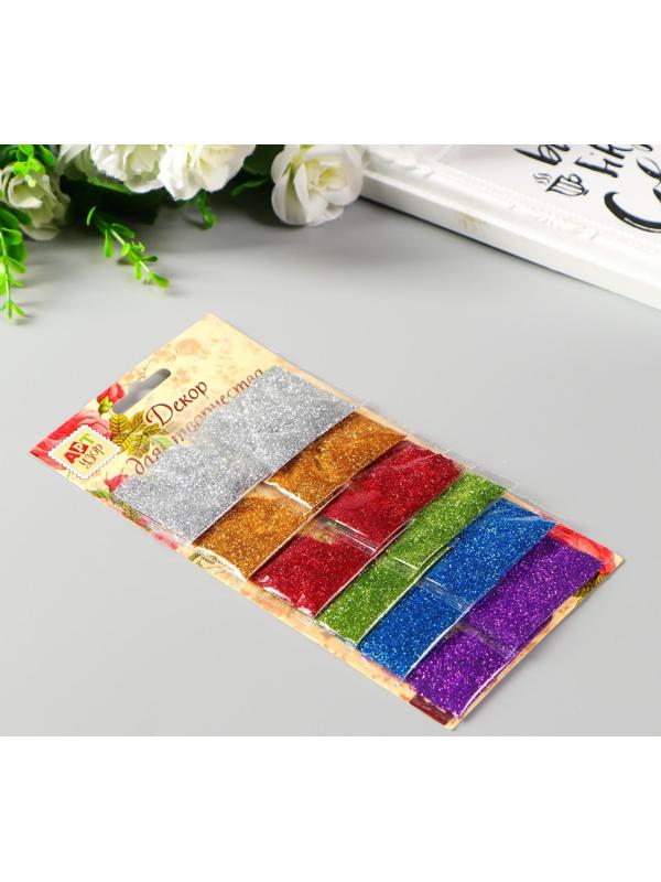Глиттер на блистере (набор 12 пакетов (2 грамма - 1 пакет) ассорти