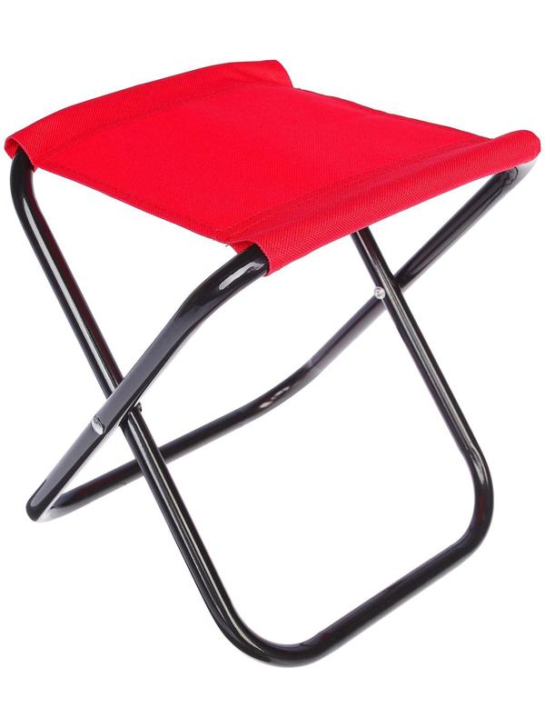 Стул туристический, складной, 22 х 20 х 25 см, цвет красный