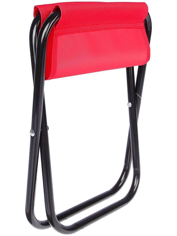 Стул туристический, складной, 22 х 20 х 25 см, цвет красный