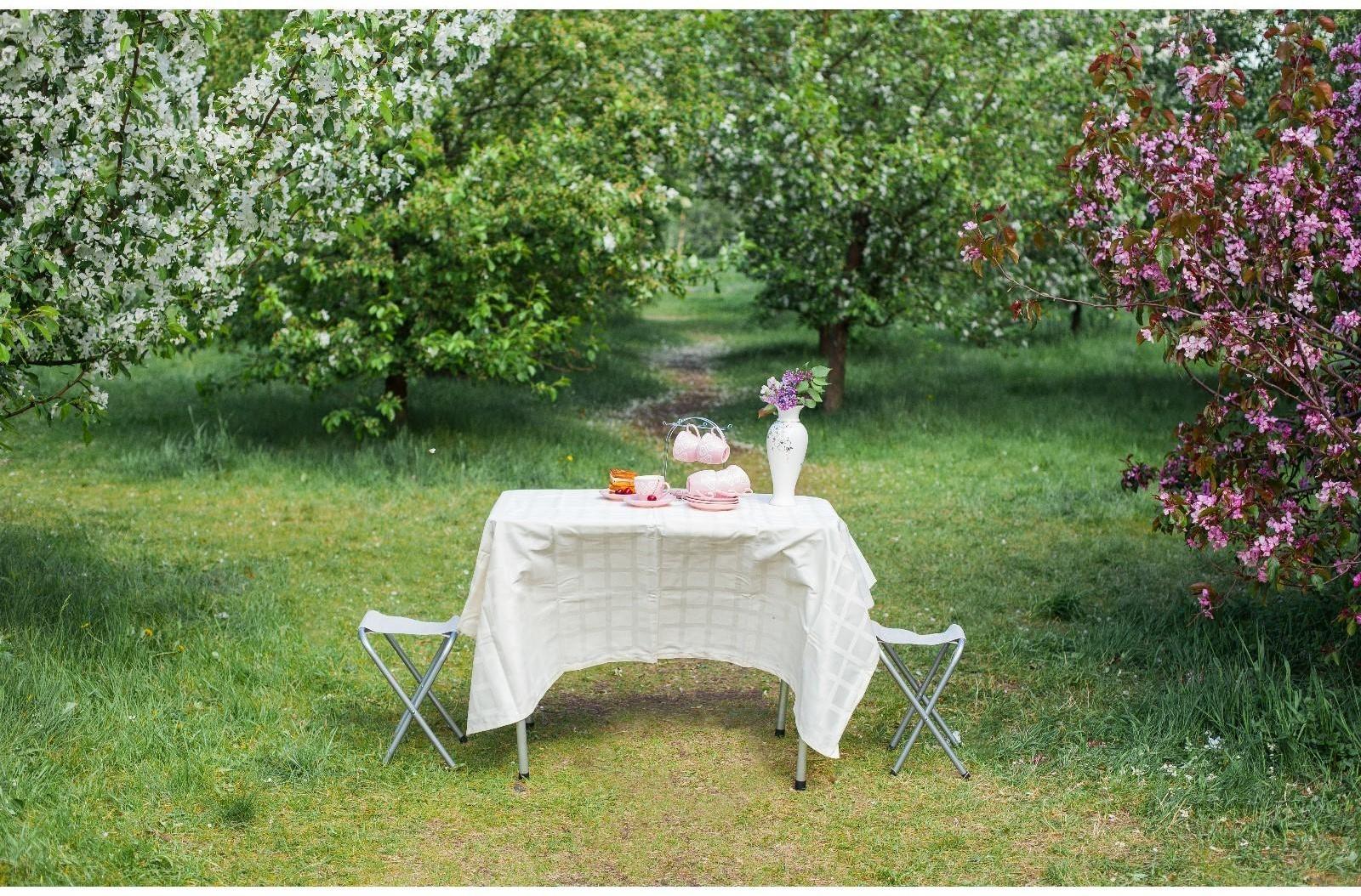 Набор туристический складной: стол, размер 90 х 60 х 70 см, 2 стула