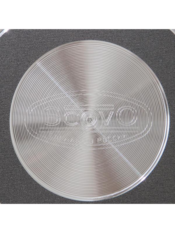 Сковорода блинная Discovery, d=25 см, пластиковая ручка, антипригарное покрытие, цвет серый