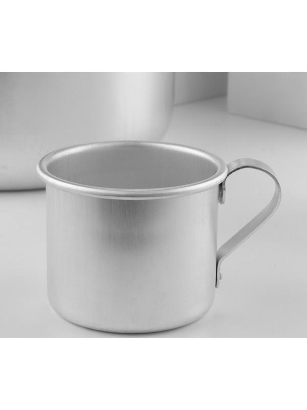 Набор походный в рюкзаке, 15 предметов, алюминиевые крышки