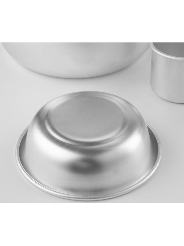 Набор походный в рюкзаке, 15 предметов, алюминиевые крышки