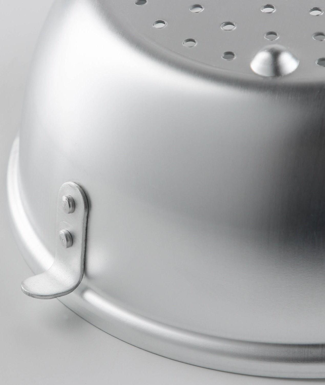 Дуршлаг, d=24 см, цвет хромированный