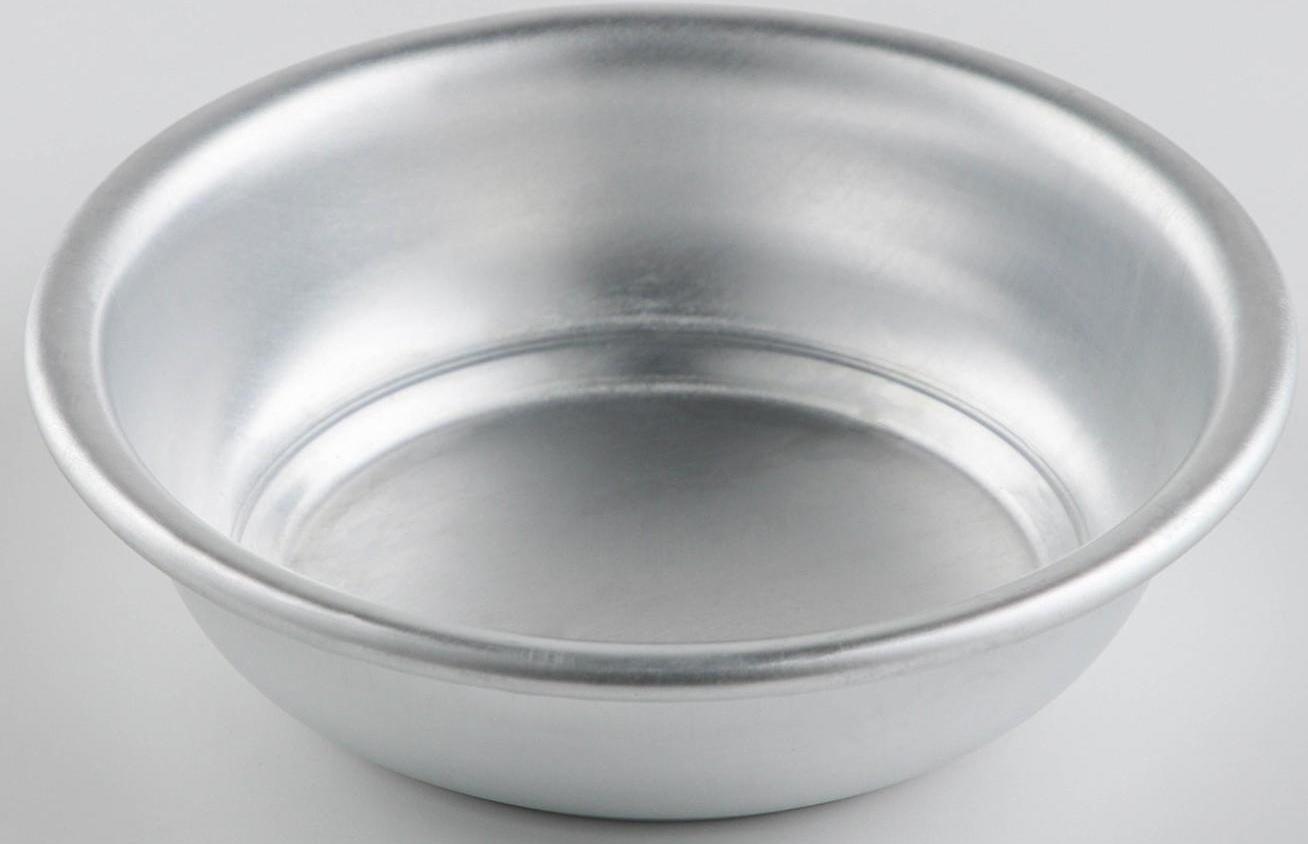 Миска, 500 мл, d=16 см, цвет хромированный