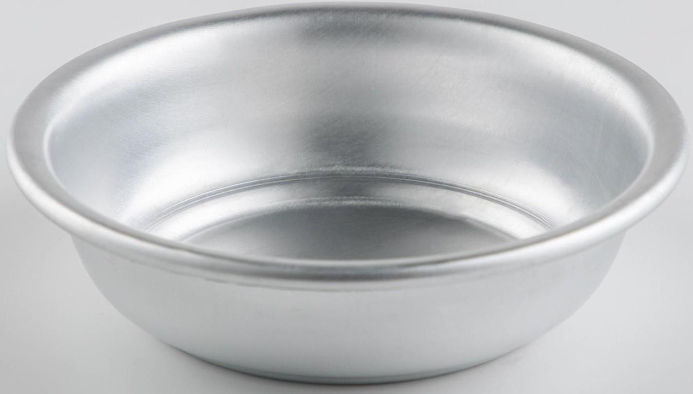 Миска, 500 мл, d=16 см, цвет хромированный
