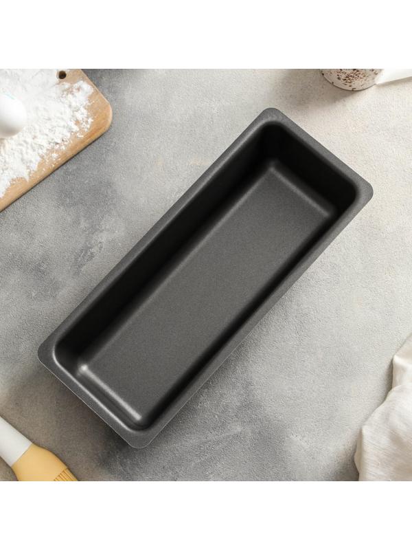 Противень «Забава», 30×11 см, антипригарное покрытие, цвет бордовый