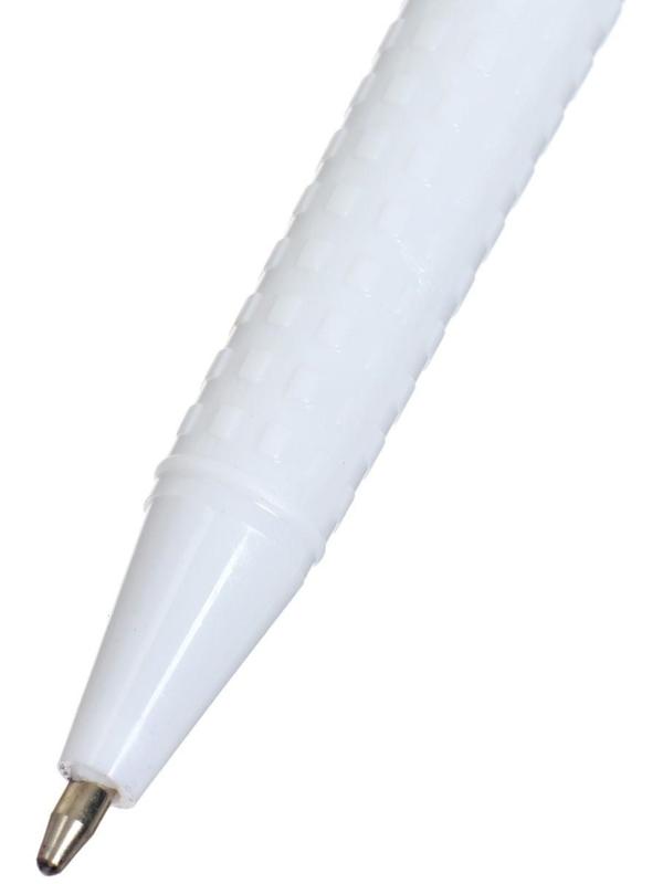 Ручка шариковая WH-229, 1.0 мм, стержень синий, с цветным колпачком